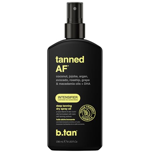 b.tan, Tanned Af Tanning Oil, Olejek Do Opalania, 100ml - obrazek 1