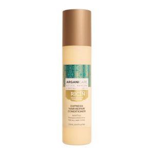 Arganicare Ekspresowy dwufazowy spray do rozczesywania bez spłukiwania olejem rycynowym 250 ml Arganicare Ekspresowy dwufazowy spray do rozczesywania bez spłukiwania olejem rycynowym 250 ml