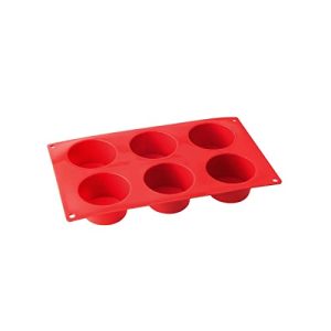 CZERWONA FORMA DO MUFFINEK Z SILIKONU DR. OETKER