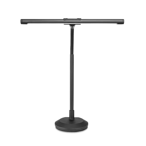 Gravity Lampa stołowa i fortepianowa, 8 W, czarna