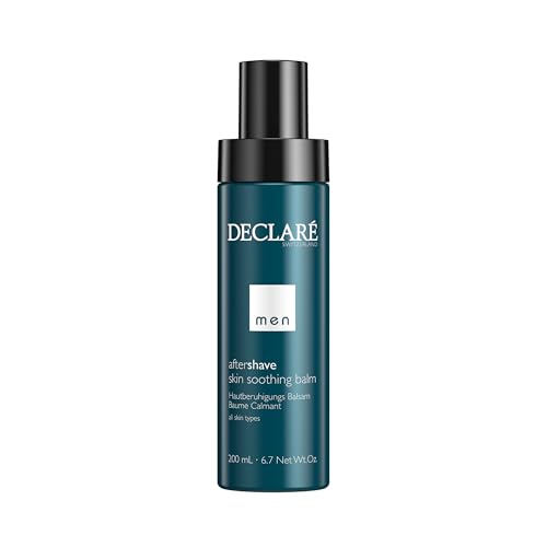 Declaré Balsam do twarzy po goleniu 200 ml odświeża i koi skórę z ochroną UVA/UVB SPF 3, ekstraktem oczaru wirginijskiego aloesu nawilża
