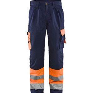 Blakläder Spodnie robocze „High Vis”, klasa 1, 1 sztuka, D120, pomarańczowe/granatowe, 158418605389D120 Blakläder Spodnie robocze „High Vis”, klasa 1, 1 sztuka, D120, pomarańczowe/granatowe, 158418605389D120