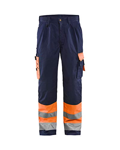 Blakläder Spodnie robocze "High Vis", klasa 1, 1 sztuka, D120, pomarańczowe/granatowe, 158418605389D120 - obrazek 1