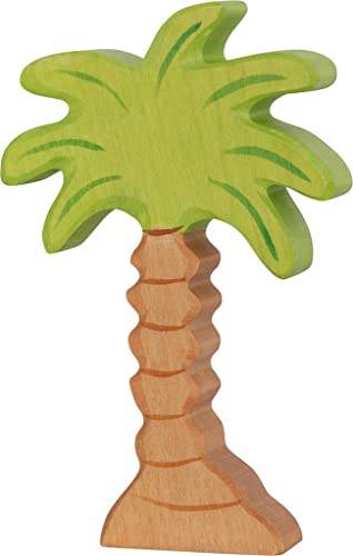 Palme, mittel: ca. 12,9 x 2,8 20,9 cm, Holz, per Stück - obrazek 1