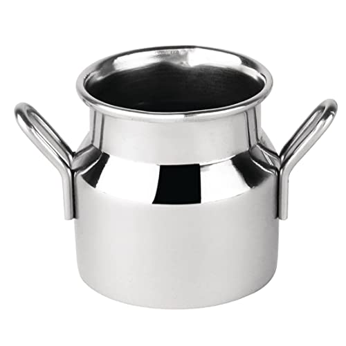 NISBETS CL203 mini kościół do mleka, stal nierdzewna, mały, 60 ml, 2 uncje, 45 średnicy, mm wys