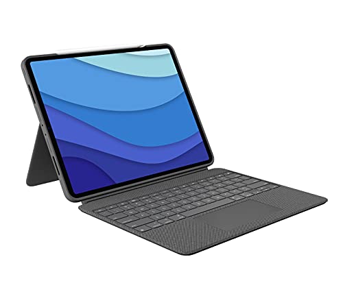 Logitech Combo Touch Etui Apple iPad Pro 12.9 2021/2022 Szary Qwerty Logitech Combo Touch Etui Apple iPad Pro 12.9 2021/2022 Szary Qwerty