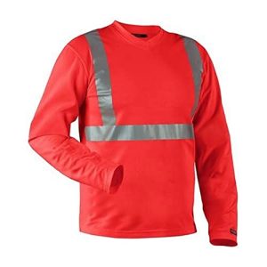 Blakläder 338310115500M rozmiar średni klasa 2 koszulka z długim rękawem wysokim wizjerem czerwona Blakläder 338310115500M rozmiar średni klasa 2 koszulka z długim rękawem wysokim wizjerem czerwona