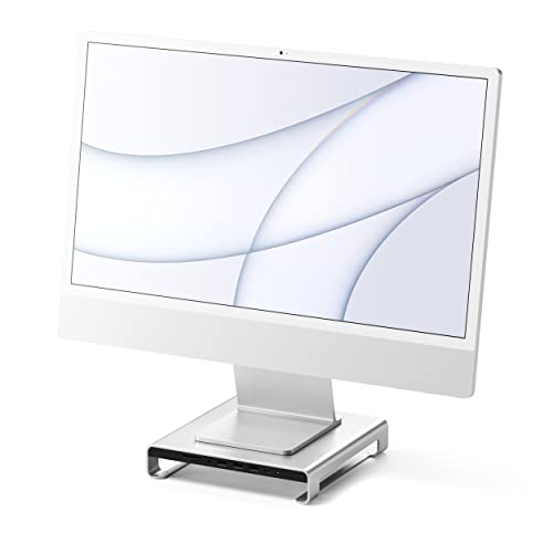 Satechi Podstawka Pod Monitor Z Hub Usb, Srebrna Satechi Podstawka Pod Monitor Z Hub Usb, Srebrna