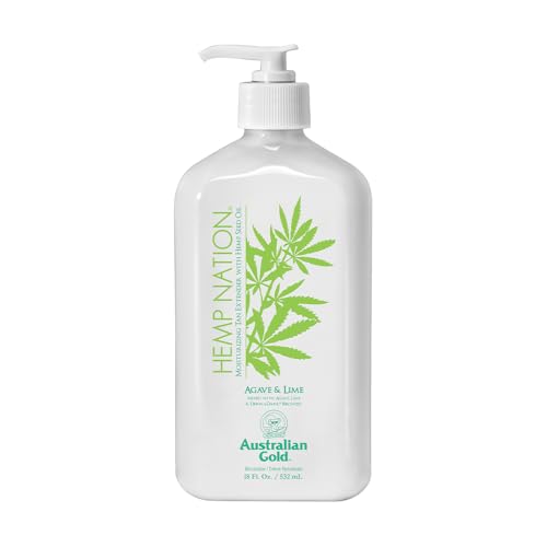 Australian Gold Hemp Nation Agave & Lime Przedłużacz opalenizny Balsam do ciała 535 ml