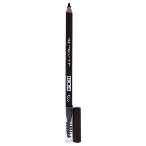 Pupa Milano, True Eyebrow Pencil, kredka do brwi wodoodporna 003 Dark Brown, 1,08 g - obrazek 1
