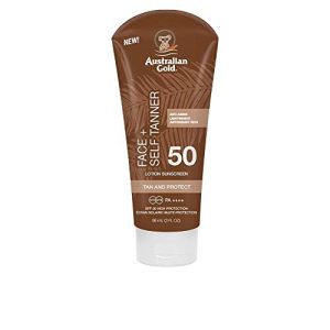 Australian Gold compatible Sunscreen + Self Tanner for Face SPF 50 88 ml Australian Gold compatible Sunscreen + Self Tanner for Face SPF 50 88 ml