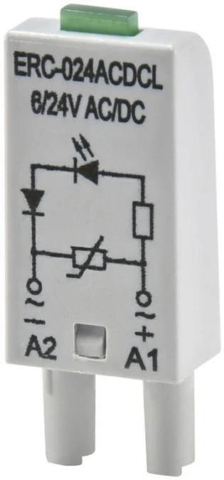 Moduł RC 24V AC z diodą LED ERC‑024ACDCL 002473040 - obrazek 1