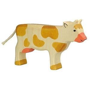 Holztiger 80010 Figurka Krowy Stojąca Brązowa Holztiger 80010 Figurka Krowy Stojąca Brązowa