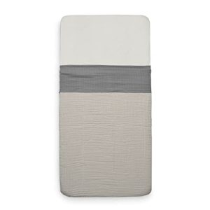 Laeken Cot 120 x 150 cm Rundled Cotton Storm szary Laeken Cot 120 x 150 cm Rundled Cotton Storm szary