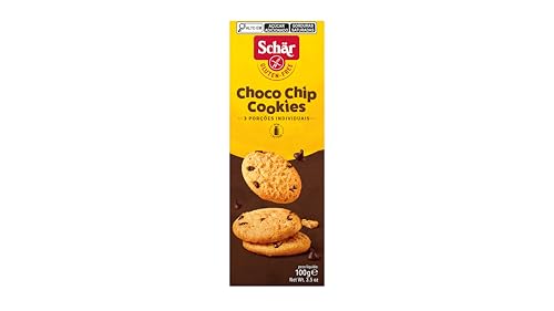 Ciasteczka z kawałkami czekolady bezglutenowe 100 g Ciasteczka z kawałkami czekolady bezglutenowe 100 g