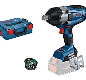 Bosch Professional Akumulatorowa wkrętarka udarowa i klucz udarowy BITURBO GDS 18V 1050 HC (mom. dokręcania 1 050 Nm, mom. zrywający 700 moduł Connectivity, bez akum. ład., walizka L BOXX 136) Bosch Professional Akumulatorowa wkrętarka udarowa i klucz udarowy BITURBO GDS 18V 1050 HC (mom. dokręcania 1 050 Nm, mom. zrywający 700 moduł Connectivity, bez akum. ład., walizka L BOXX 136)