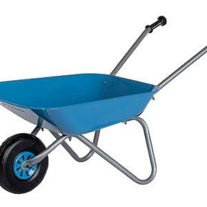 Rolly Toys taczka dziecięca (kolor niebieski/srebrny, ogrodowa, metalowa taczka, zabawka dla dzieci od 2,5 lat, obciążenie do 25 kg, narzędzie ogrodowe jasnoniebieskie dzieci) 271764 Rolly Toys taczka dziecięca (kolor niebieski/srebrny, ogrodowa, metalowa taczka, zabawka dla dzieci od 2,5 lat, obciążenie do 25 kg, narzędzie ogrodowe jasnoniebieskie dzieci) 271764