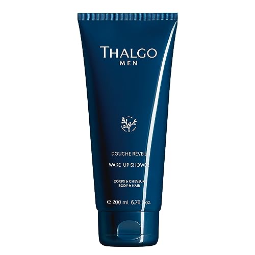 Thalgo Men Wake Up Shower Gel, Żel Pod Prysznic do Mycia Ciała i Włosów z Niebieskimi Algami, 200ml Thalgo Men Wake Up Shower Gel, Żel Pod Prysznic do Mycia Ciała i Włosów z Niebieskimi Algami, 200ml