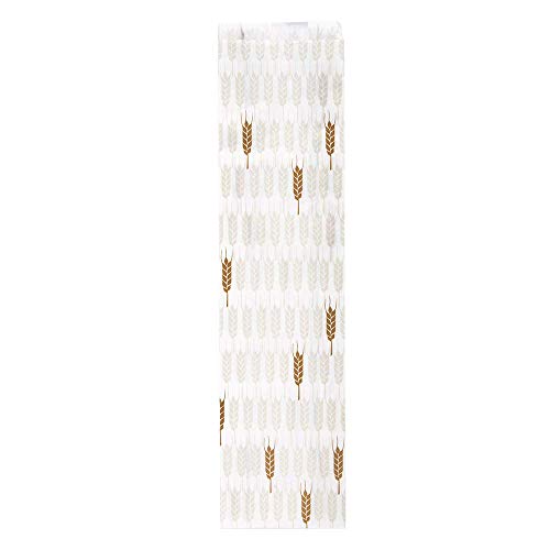 250 sztuk torebki piekarnicze „Ceres” 35 g/m² 9 + 3,5 x cm białe celuloza