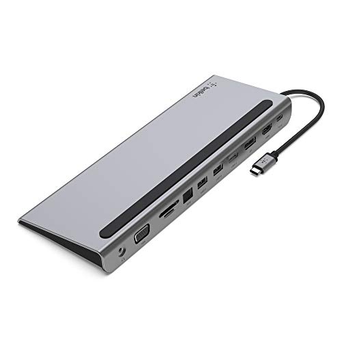 Stacja, hub Belkin Connect USB C 11 in 1 Multiport 100W, srebrna - obrazek 1