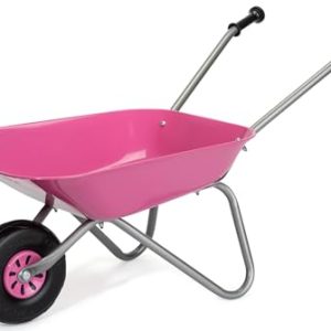 Rolly Toys 274802 Taczka Metalowa, Różowy, Od 2.5 lat Rolly Toys 274802 Taczka Metalowa, Różowy, Od 2.5 lat