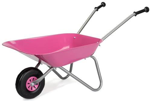 Rolly Toys 274802 Taczka Metalowa, Różowy, Od 2.5 lat Rolly Toys 274802 Taczka Metalowa, Różowy, Od 2.5 lat