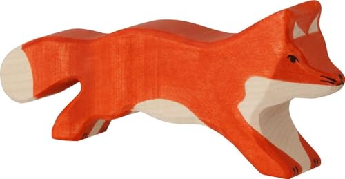 Goki Figurka Drewniana Lis Chodzący HOLZTIGER 80094 - obrazek 1