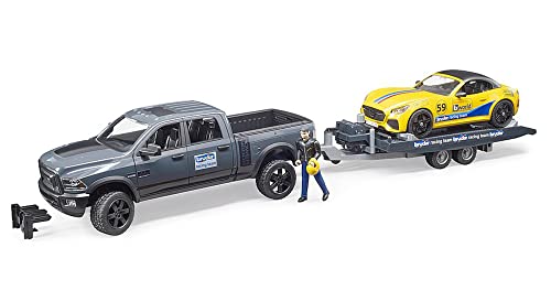 Bruder 02504 RAM 2500 Power Wagon i Roadster Racing Team 1:16 - obrazek 1