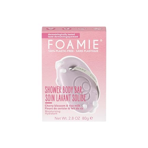 Foamie Cherry Kiss Shower Body Bar syndet pod prysznic 80 g - obrazek 1