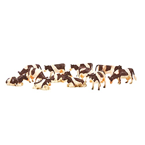 Unbekannt Kids Globe 571968 Cows Multi Coloured Flat Standing Pack of 12 - obrazek 1