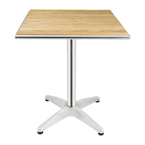 Bolero Ash Top stół kwadratowy 720 x 600 mm restauracja bar jaskinia komercyjne jadalnia Bolero Ash Top stół kwadratowy 720 x 600 mm restauracja bar jaskinia komercyjne jadalnia