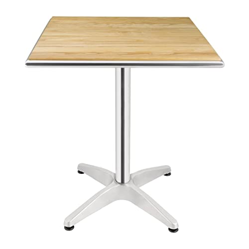Bolero Ash Top stół kwadratowy 720 x 600 mm restauracja bar jaskinia komercyjne jadalnia - obrazek 1