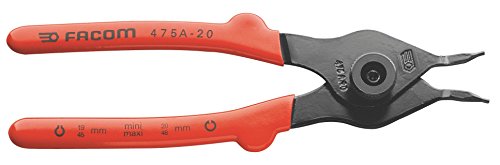 FACOM 475A.20 przełączane szczypce zakres mocowania wewnątrz 20 63 mm na zewnątrz 18 mm, 1 sztuka - obrazek 1