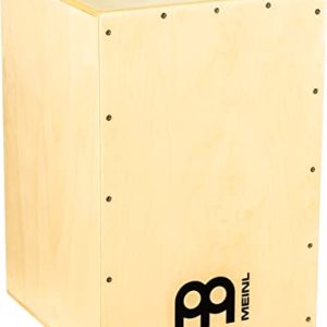 Meinl Percussion Headliner Cajon Instrument Kompaktowy ze Sprężynami Werblowymi i Głębokim Brzmieniem Basowym Panel Przedni Brzoza Bałtycka (HCAJ1NT) Meinl Percussion Headliner Cajon Instrument Kompaktowy ze Sprężynami Werblowymi i Głębokim Brzmieniem Basowym Panel Przedni Brzoza Bałtycka (HCAJ1NT)