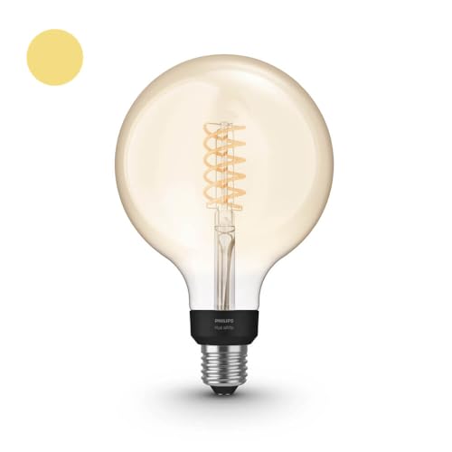 Philips Hue White E27 Filament G125 Żarówka LED 7W 550lm - obrazek 1