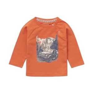 Noppies Baby Jhłopcy Boys Tee Jinan Long Sleeve T Shirt, Bombay Brown P485, 56 Noppies Baby Jhłopcy Boys Tee Jinan Long Sleeve T Shirt, Bombay Brown P485, 56