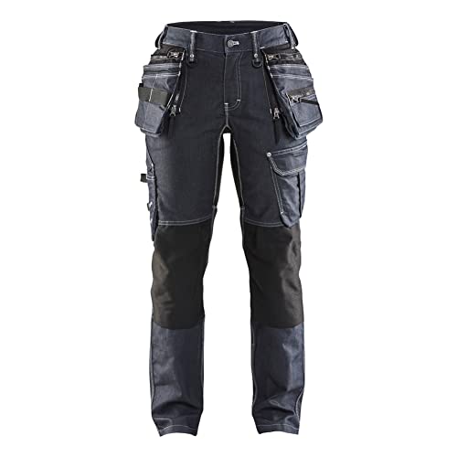 Blaklader 79901141 damskie spodnie robocze X1900 strecz, granatowe/czarne, grootte D23 - obrazek 1