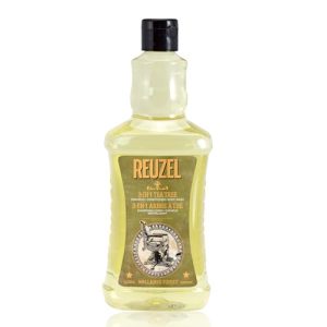 Reuzel 3 In 1 Tea Tree Shampoo Cleanses Hair and Body Soothes Moisturizes Your Skin is Ideal for Overall Scalp Care Rinses Clean Can Be Used Daily Vegan Formula 1000 ml