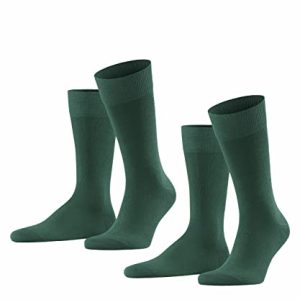 Falke Skarpety Męskie – 2-Pak – Rozmiar 43-46 – Ciemnozielony Falke Skarpety Męskie – 2-Pak – Rozmiar 43-46 – Ciemnozielony