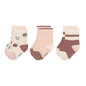 LÄSSIG Unisex skarpety dla dzieci i niemowląt Zestaw 3/ Brudny biały/Różowy proszek Rozmiar 15 18 LÄSSIG Unisex skarpety dla dzieci i niemowląt Zestaw 3/ Brudny biały/Różowy proszek Rozmiar 15 18