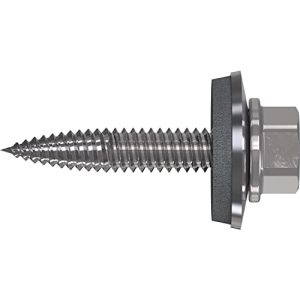 Refabo Wkręty do blachy cienkiej RP T2 Plus blachy, 6,0 x 38 z łbem sześciokątnym i uszczelką E16, bimetal A2, stal ocynkowana, 100 sztuk Refabo Wkręty do blachy cienkiej RP T2 Plus blachy, 6,0 x 38 z łbem sześciokątnym i uszczelką E16, bimetal A2, stal ocynkowana, 100 sztuk