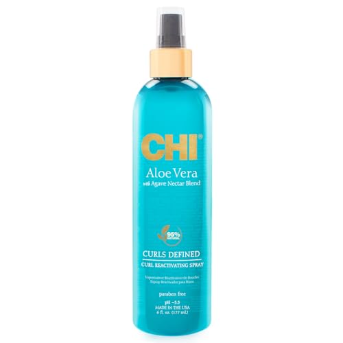 Chi, Aloe Vera Curl Reactivating, Spray odżywiający do loków, 177ml Chi, Aloe Vera Curl Reactivating, Spray odżywiający do loków, 177ml