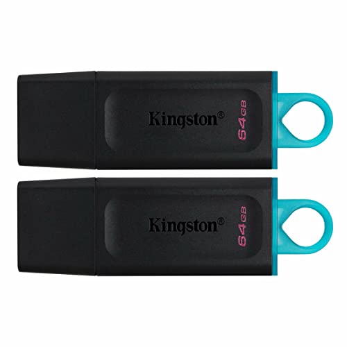 Kingston Datatraveler Exodia DTX/64GB 2P Pamięć Flash, Czarny, 2 X 64 GB - obrazek 1