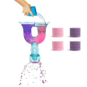 Munchkin ColourMix Lab STEM Learning zabawka do kąpieli dla maluchów, zawiera 12 kolorowych tabletek, kolor niebieski Munchkin ColourMix Lab STEM Learning zabawka do kąpieli dla maluchów, zawiera 12 kolorowych tabletek, kolor niebieski