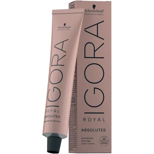 Schwarzkopf Igora Royal Absolutes Age Blend farba do włosów, 7 560, średni blond złoty, czekoladowy, 60 ml