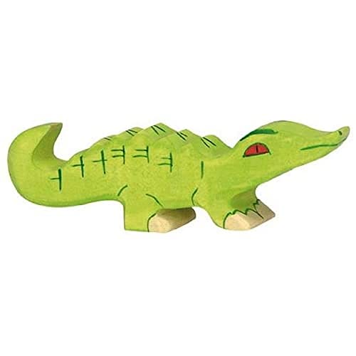 Holztiger 80175 figurka do zabawy krokodyl mała Holztiger 80175 figurka do zabawy krokodyl mała