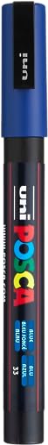 POSCA 186551 marker z delikatną okrągłą końcówką, ciemnoniebieski - obrazek 1