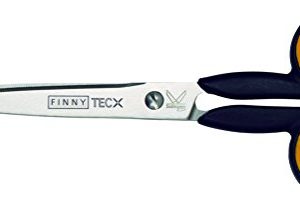 KRETZER FINNY TEC X 732015 Nożyczki krawieckie do trudnych materiałów, dł. 6’/15 cm, jednostronnie ząbkowane ostrze