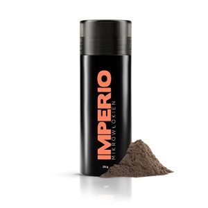 Mikrowłókna IMPERIO do zagęszczania włosów i pełniejszej fryzury W kilka sekund. zapewniają autentyczny wygląd. 100% naturalne! Fryzura jakości premium 26 g (brązowy) Mikrowłókna IMPERIO do zagęszczania włosów i pełniejszej fryzury W kilka sekund. zapewniają autentyczny wygląd. 100% naturalne! Fryzura jakości premium 26 g (brązowy)