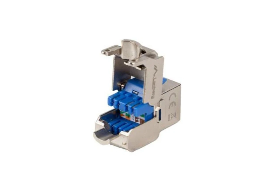 MODUŁ KEYSTONE GNIAZDO BEZNARZĘDZIOWY RJ45 KAT.5E FTP LANBERG KSF5‑4000 - obrazek 2